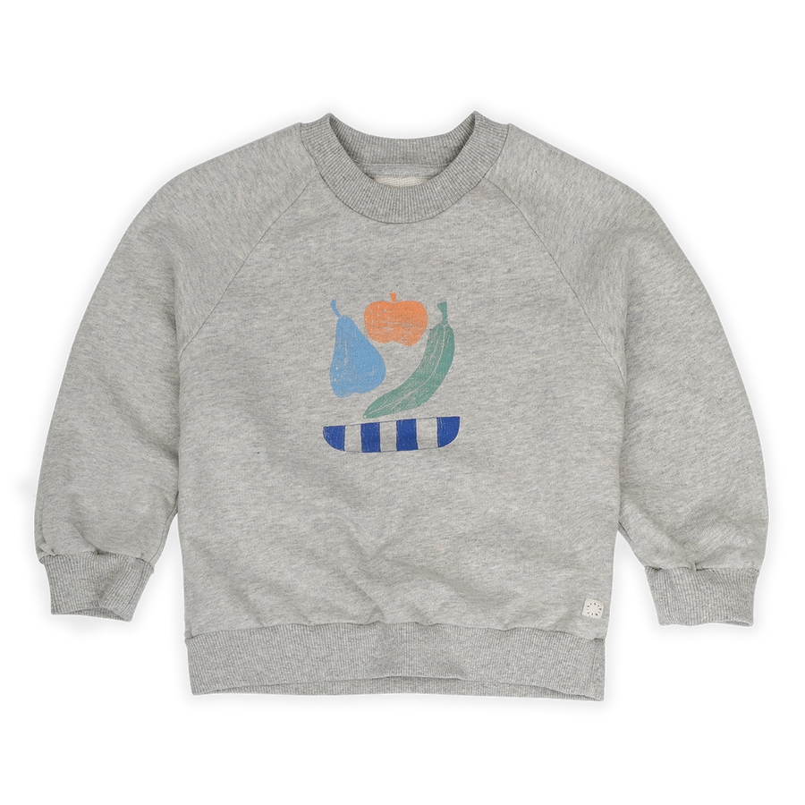 Raglan sweatshirt fruit