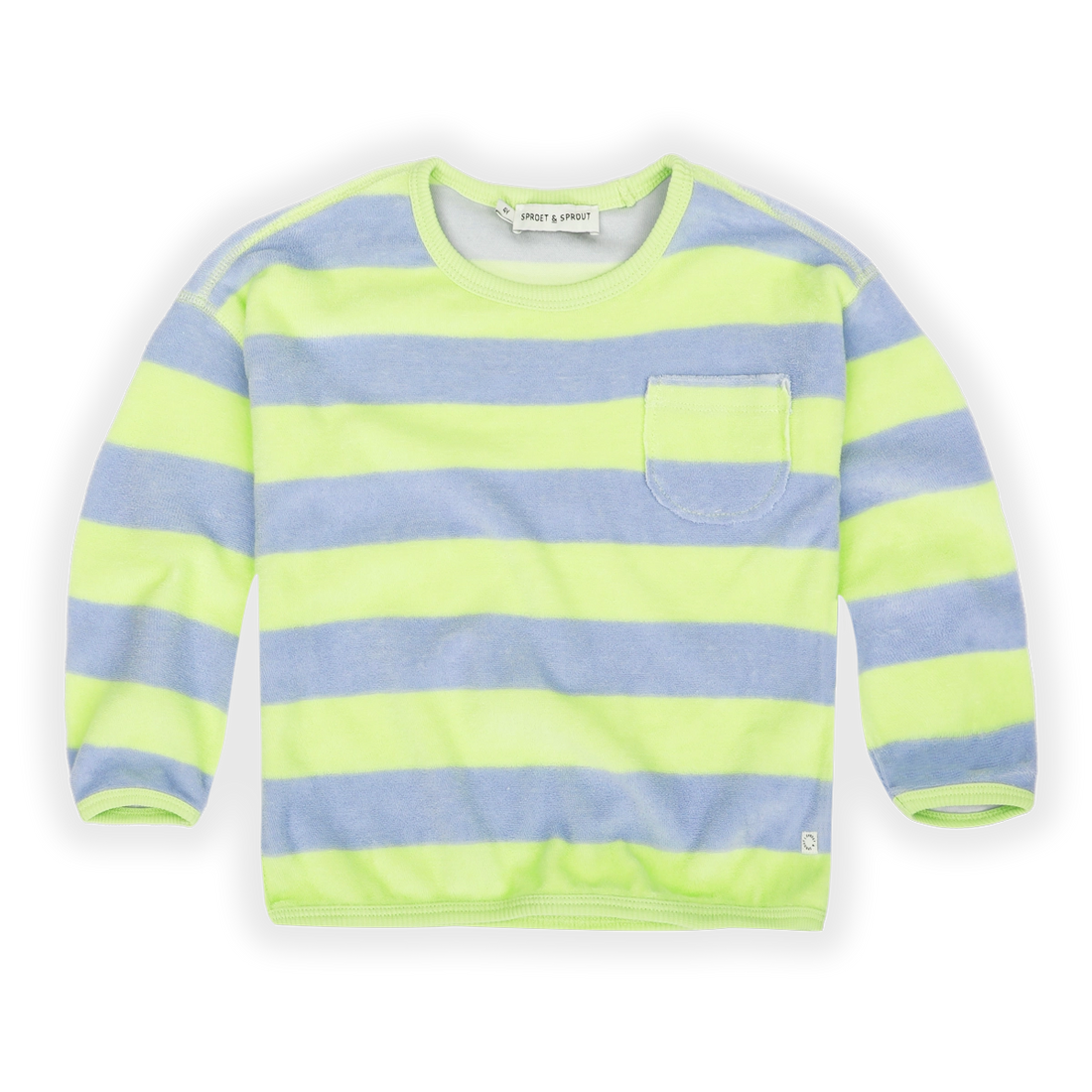 Sweatshirt terry stripes