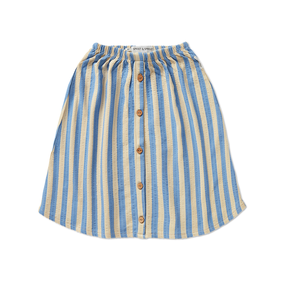 Midi skirt stripes