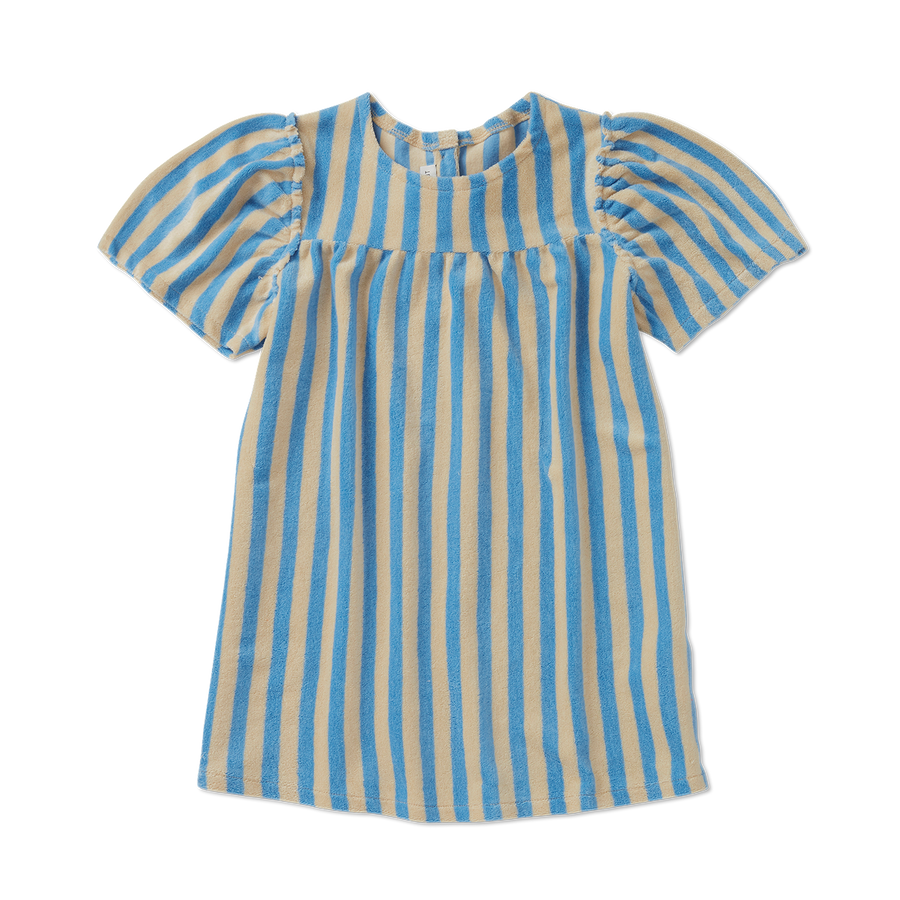 Poppy dress stripes