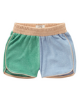 Terry sport shorts colorblock