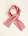 Gustave scarf HVID - Bubblegum