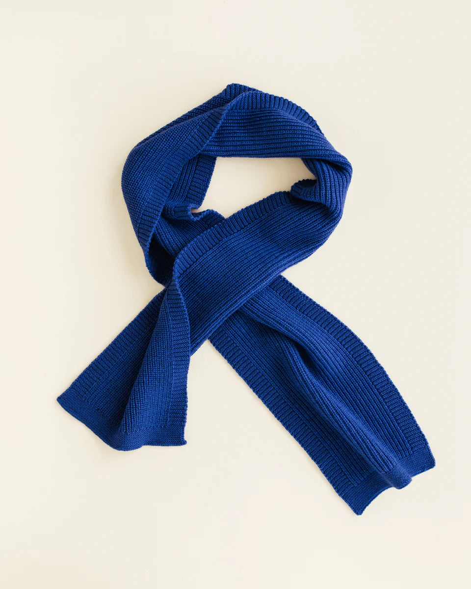 Gustave scarf HVID - cobalt