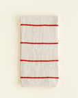 Igor scarf HVID - cream/red