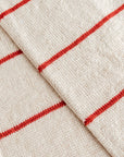 Igor scarf HVID - cream/red
