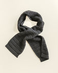 Jacobino scarf HVID - charcoal