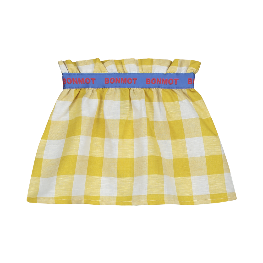 Mini skirt checks