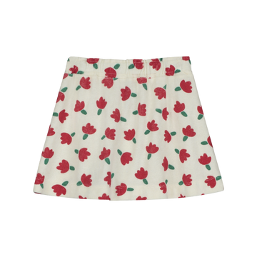 Mini skirt flowers