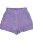 Towel terry short violet