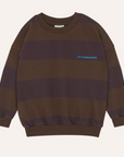 Striped Sweater burgundy