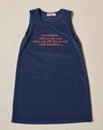 Remember Terry Dress - Navy