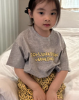 Conjuction T-shirt grey melange