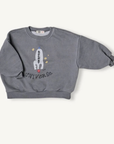 Space rocket sweatshirt