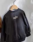 Smile sweatshirt dark grey
