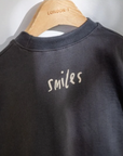 Smile sweatshirt dark grey