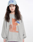 Squirrel Sweatshirt grey