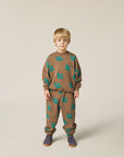 Snakes Brown Sweatshirt