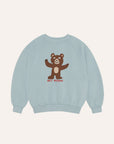 Bear Light Blue Sweatshirt