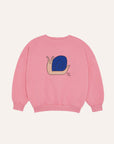 Snail Pink Sweatshirt