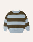 Green Stripes Sweatshirt