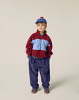 Burgundy Polar Sweatshirt