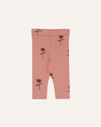 Flower pink baby leggings