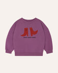 HAPPY BOOTS OVERSIZED KIDS SWEATSHIRT