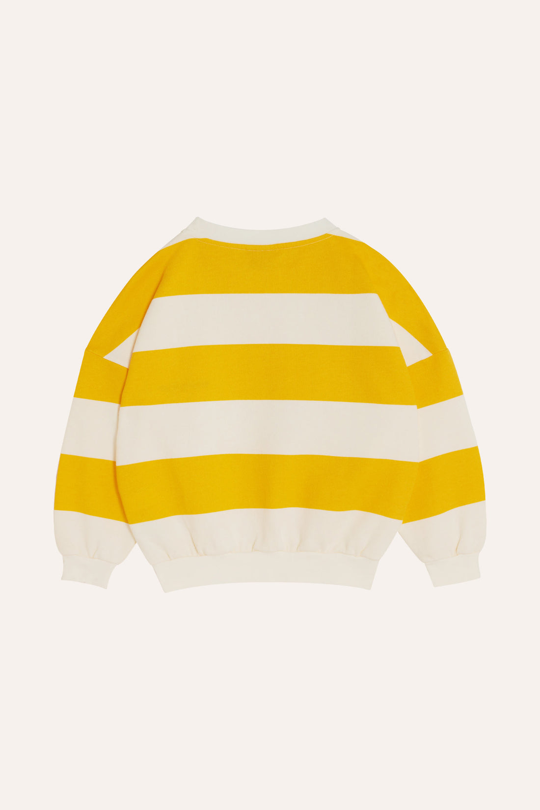 YELLOW STRIPES OVERSIZED KIDS SWEATSHIRT