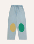 LIGHT BLUE DENIM TROUSERS