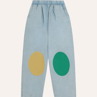 LIGHT BLUE DENIM TROUSERS