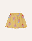 MR. HAPPY MAN YELLOW KIDS SKIRT