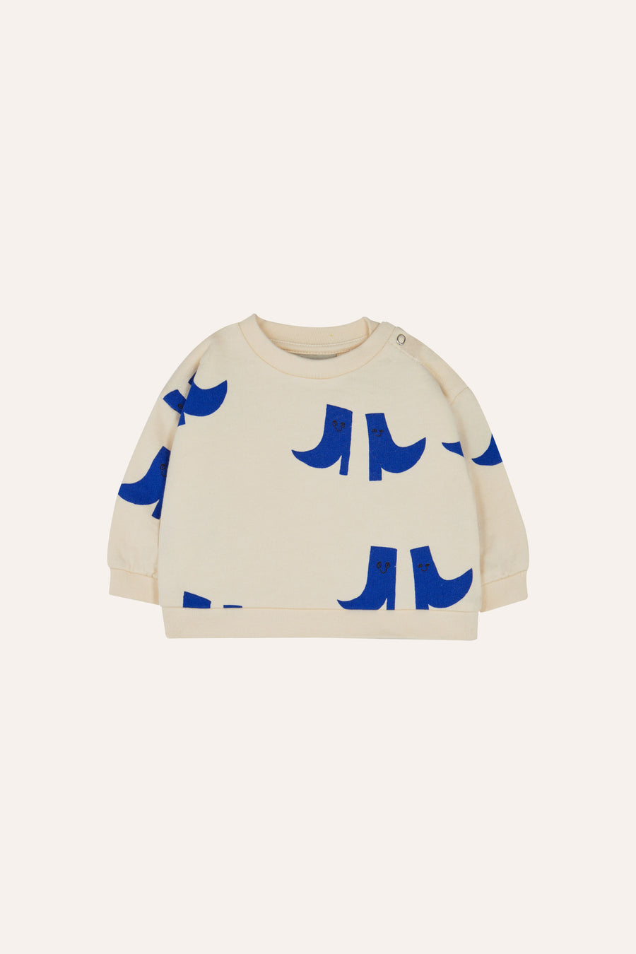 HAPPY BOOTS ALLOVER BABY SWEATSHIRT