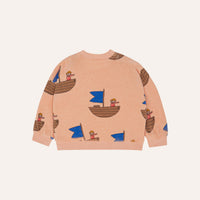 SAILOR ALLOVER BABY SWEATSHIRT