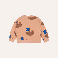 SAILOR ALLOVER BABY SWEATSHIRT