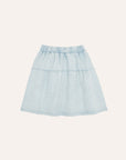 Light Blue Denim Skirt