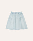 Light Blue Denim Skirt