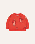 Ladybug allover baby sweatshirt