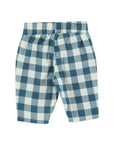 Baby Blue & white checkered trousers