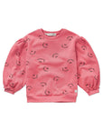 Sweatshirt Club Chaos print pink