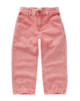 Loose denim pants bloom
