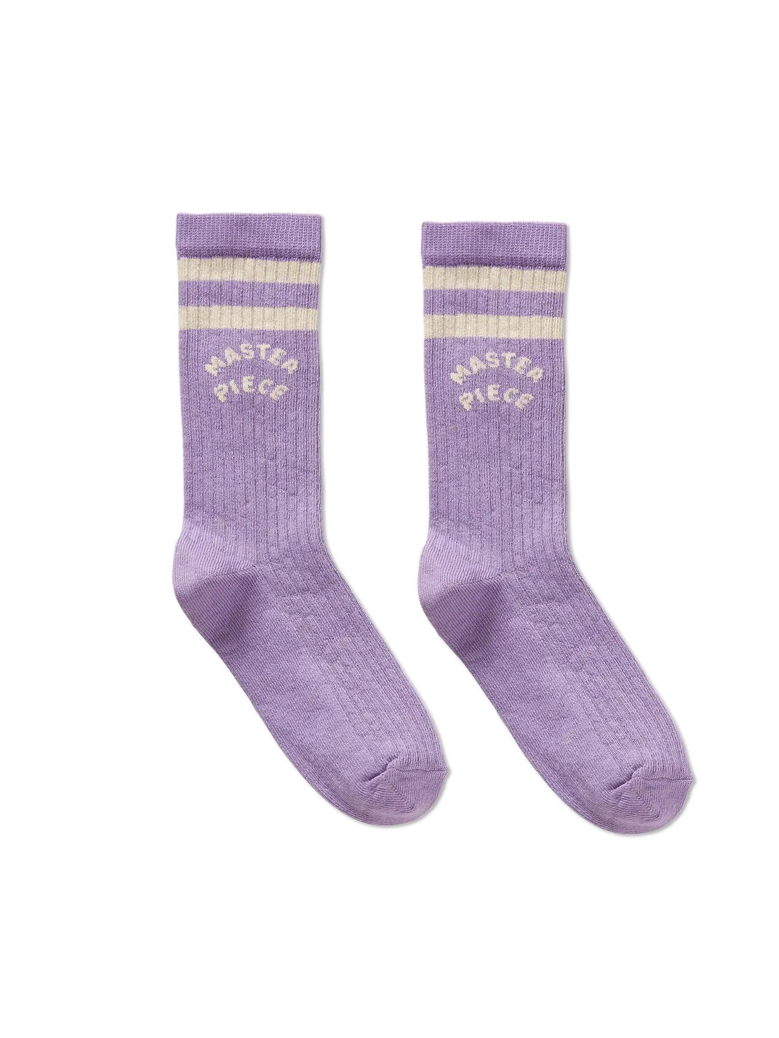 Socks master piece purple