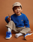 Chino pants jersey stripe