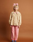 Loose denim pants bloom