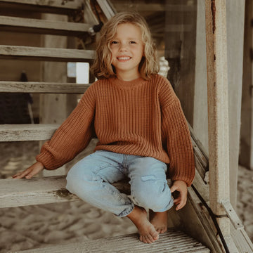 Montana knit Indian tan