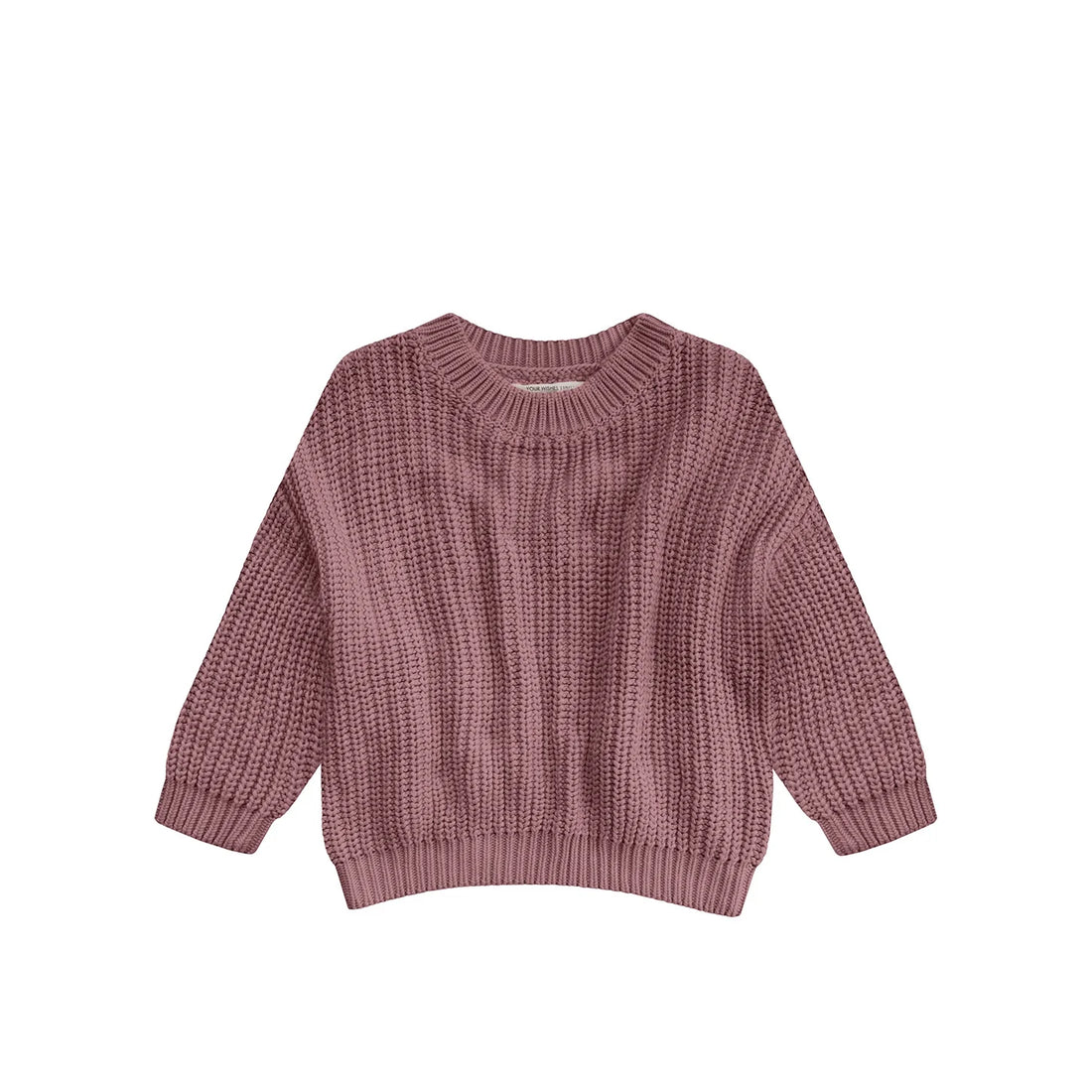 Oversized sweater mauve