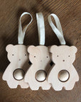 Wooden bear rattle - JOJO