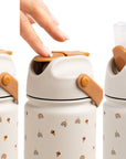 Stainless steel bottle confetti