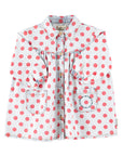 Polka dot short dress