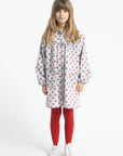 Polka dot short dress