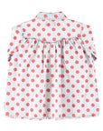 Polka dot short dress